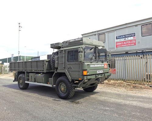 2008 (58) MAN 4x4 DROPSIDE CARGO CRANE TRUCK